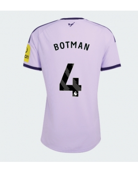 Newcastle United Sven Botman #4 Maglia Gara Terza Repliche 2026-27 Maniche Corte Newcastle United Sven Botman #4 Maglia Gara Terza Repliche 2026-27 Maniche Corte